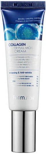 Farm Stay Collagen Water Full Moist Cremă de Ochi Hidratantă și Anti-îmbătrânire cu Colagen 50ml