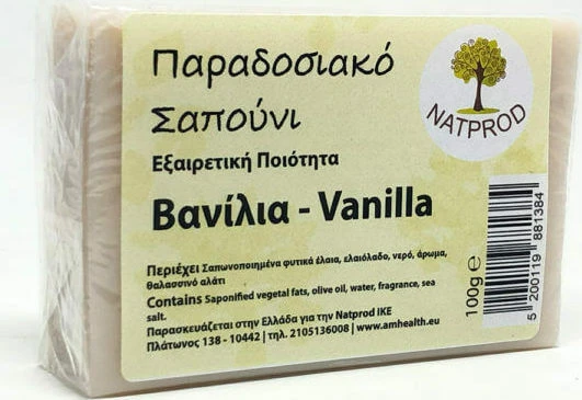 Natprod Vanilla Baton de săpun pentru Corpul 100gr