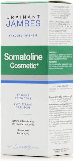 Somatoline Cosmetic Picioare Drenante Cryogel 200ml Slăbire & Decongestionare Picioare