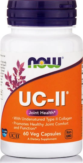 Now Foods UCII Undernatured Type II Collagen 60 capsule veget