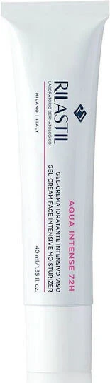 Rilastil Aqua Intense Gel de Față de Zi Hidratant 72 de Ore cu Acid Hialuronic și Ceramide 40ml
