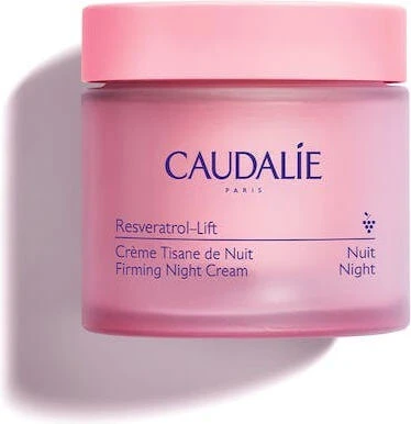 Caudalie Resveratrol-Lift Cremă Firming de Noapte pentru Anti-îmbătrânire și Tonifiere cu Acid Hialuronic și Colagen 50ml