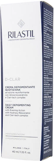 Rilastil D-Clar Cremă de Față 24h Împotriva Petelor Pigmentare 40ml