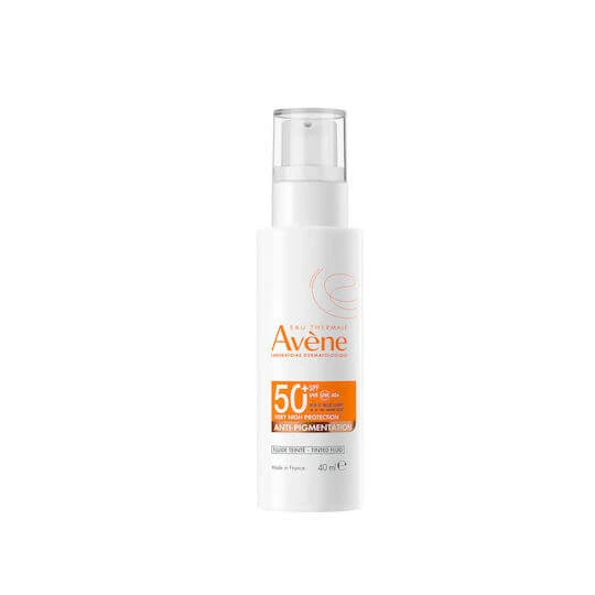 Eau Thermale Avène Fluide Tinted Cremă de Protecție Solară pentru Față SPF50+ cu Pigment 40ml