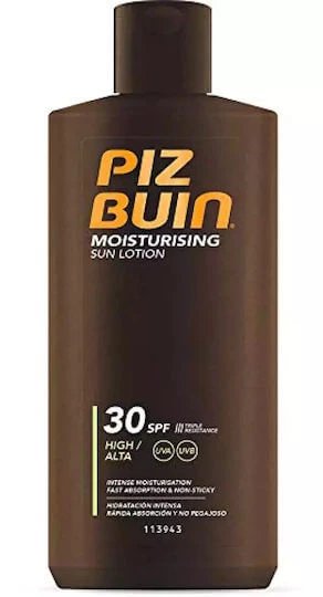 Piz Buin Loțiune Solară Hidratantă Rezistentă la Apă pentru Corp SPF30 200ml
