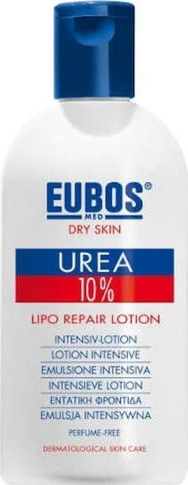 Eubos Urea 10% Lipo Repair Loțiune hidratant pentru regenerare cu Uree pentru piele atopică 200ml