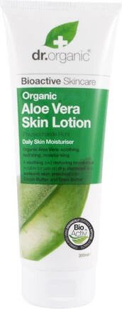 Dr.Organic Aloe Vera Loțiune hidratant pentru regenerare cu Aloe Vera pentru piele uscată & sensibilă 200ml