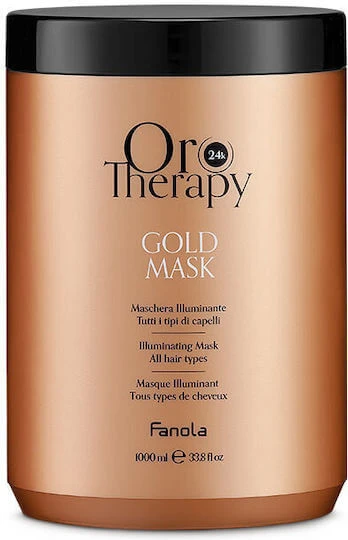 Fanola Oro Therapy 24K Gold Mască de Păr pentru Stralucire 1000ml