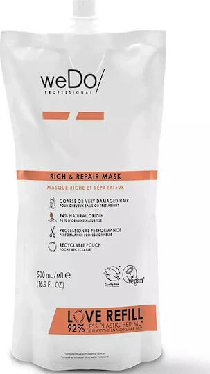 Wedo Rich and Repair Mask Mască de Păr pentru Reparare 500ml