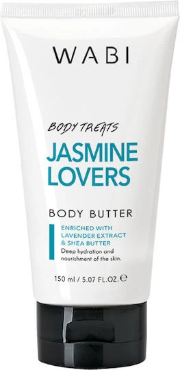 Wabi Beauty Jasmine Lovers Butter hidratant pentru corp cu Aromă Iasomie pentru piele uscată/foarte uscată 150ml