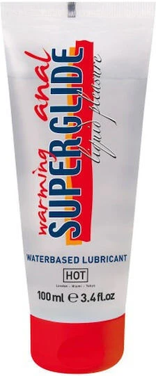 HOT Warming Anal Superglide Liquid Pleasure Anal Lubrifiant 100ml