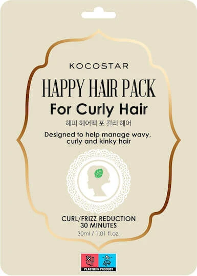 Kocostar Happy Hair Pack Mască de Păr pentru părul creț pentru Anti-Frizz 30ml