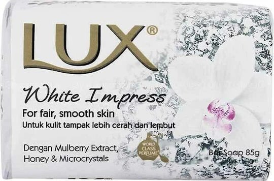 Lux White Impress Soap Baton de săpun pentru Corpul 80gr