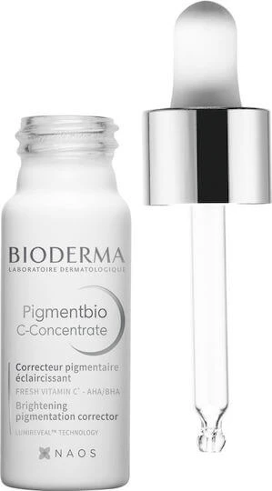 Bioderma Pigmentbio Serum Hidratant pentru Față cu Vitamina C și Niacinamidă pentru Detoxifiere și Strălucire 15ml