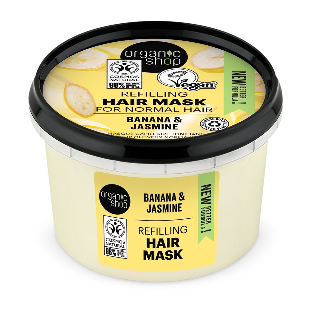 Masca de par Indian Jasmine, 250ml, Organic Shop