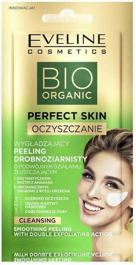 Eveline Bio Organic Perfect Skin Smoothing Peeling pentru Față 8ml
