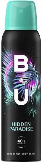 B.U. Hidden Paradise Deodorant de corp 48h Freshness Deodorant 48h sub formă de Spray 150ml