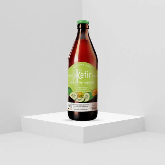 Bio Gel Water Kefir 330ml Cucumber
