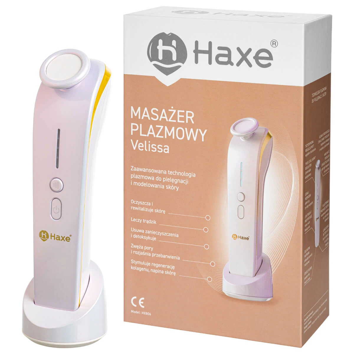 Haxe Velissa HX806, aparat de masaj cu plasmă