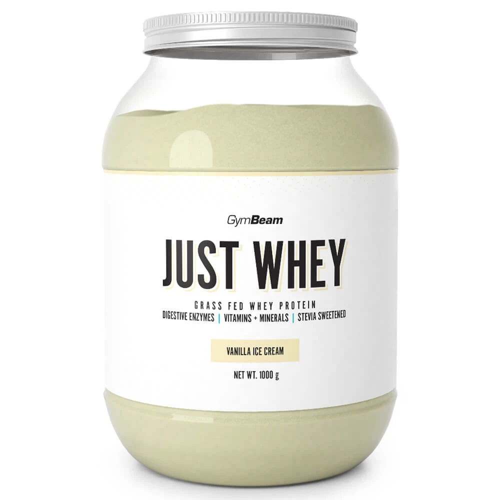 GymBeam Just Whey, aromă de înghețată de vanilie, 1 kg