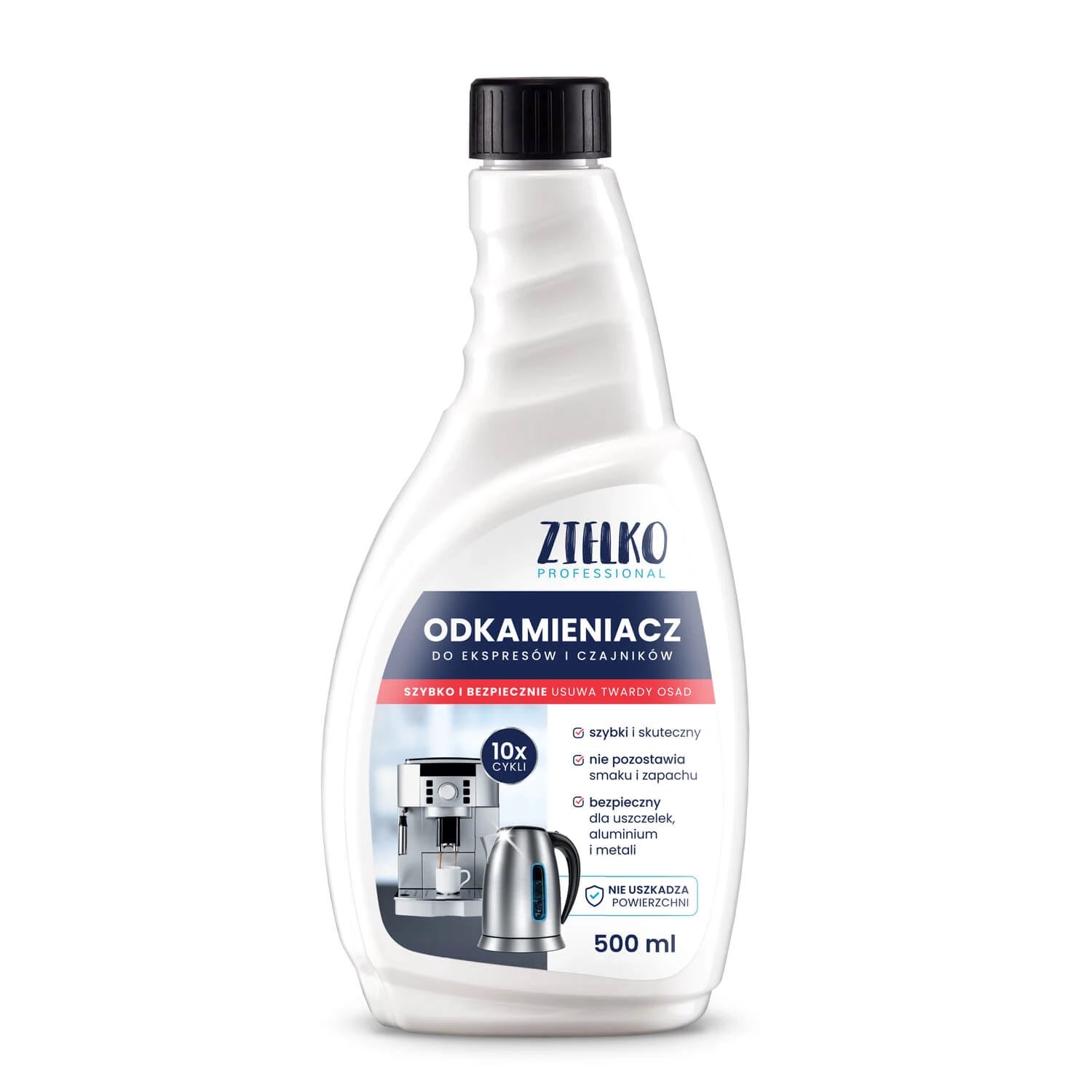 Zielko Professional, detartrant pentru espressoare și ceainice, 500 ml