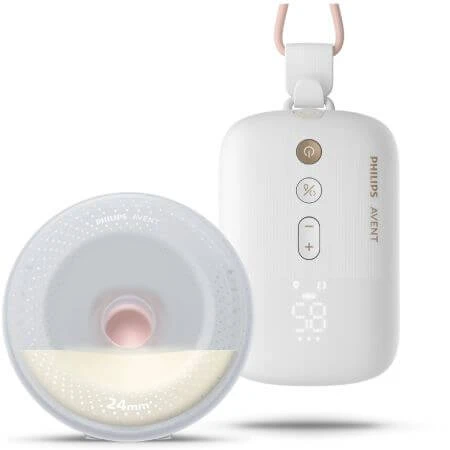 Pompa de san electrica portabila Philips Avent Hands-free, SCF531/11, Philips