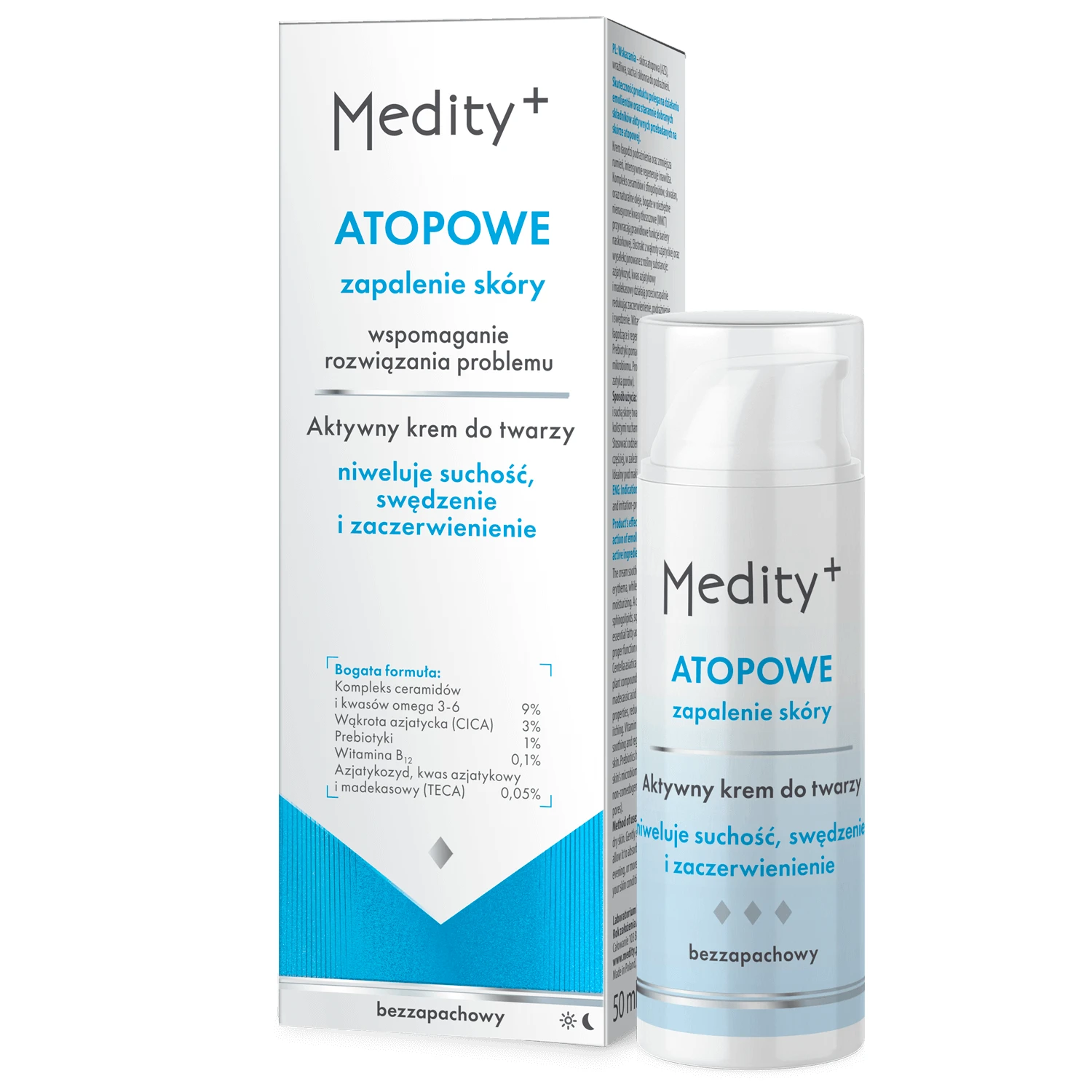 Ava Medity+ AD, cremă de față activă, 50 ml