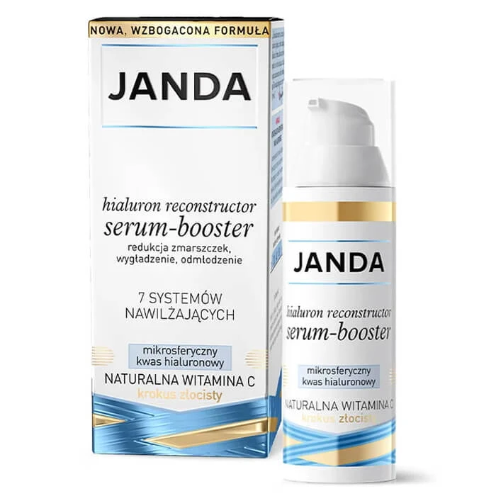 Janda Hialuron Reconstructor, ser de stimulare, crocus auriu, 30 ml