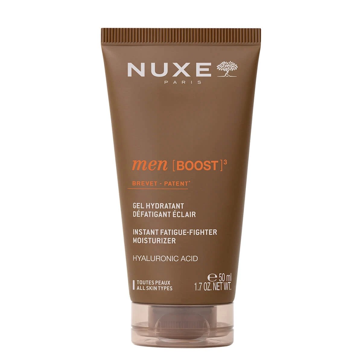 Nuxe Men Boost, gel hidratant pentru față, 50 ml