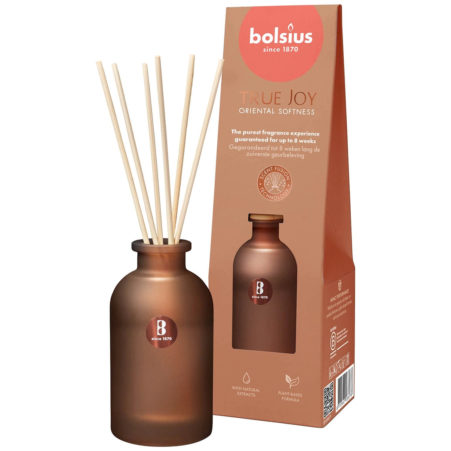 Bolsius True Joy Oriental Softness, difuzor de parfum, 80 ml