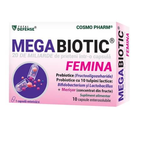 Megabiotic Femina, 10 capsule, Cosmo Pharm