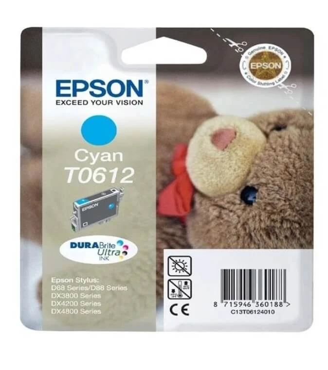 Epson T0612 cerneală cyan C13T061240 13/14