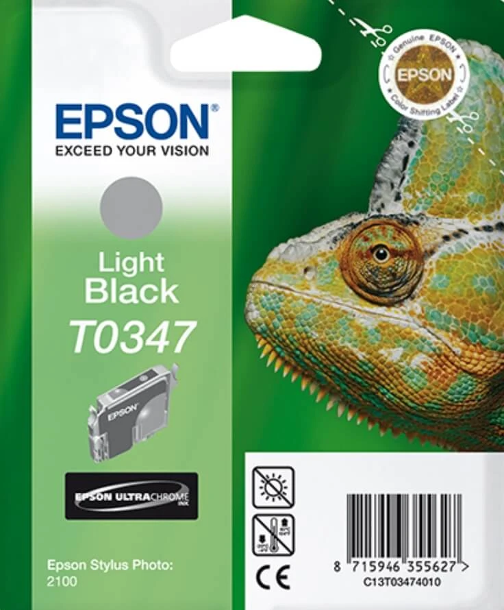 Cerneală pentru imprimantă Epson T0347 negru deschis