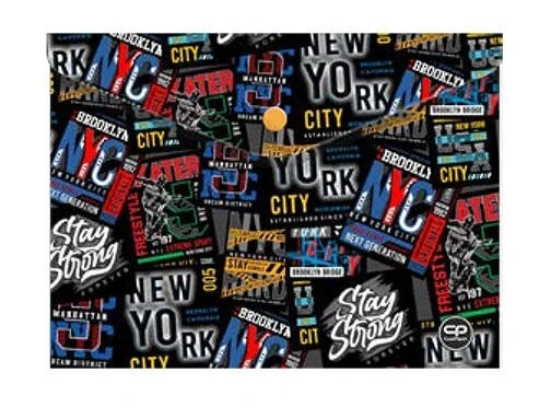Dosar plic pentru documente A4 Coolpack cu închidere rapidă Big City
