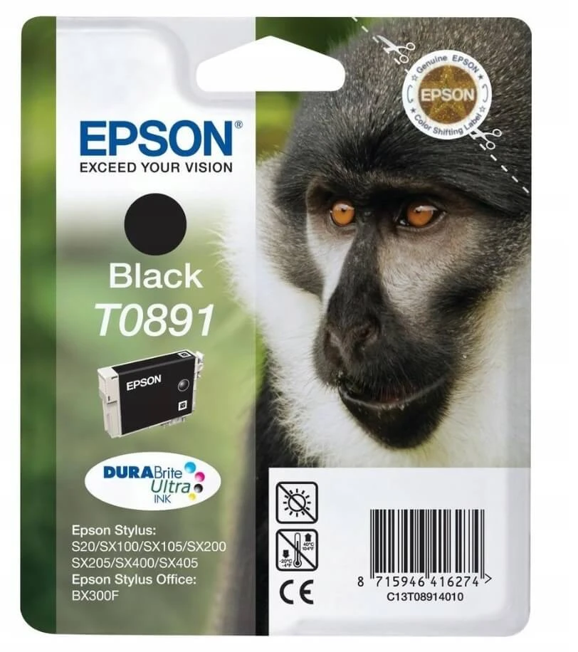 Cerneală pentru imprimante Epson T0891 negru SX115 SX415