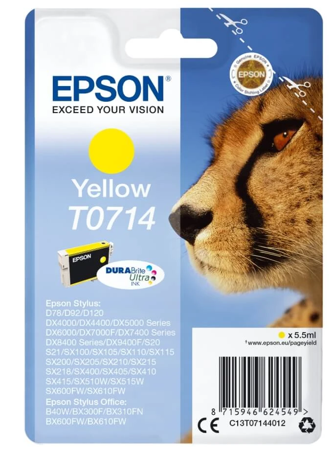 Epson T0714 C13T07144012 cerneală galbenă