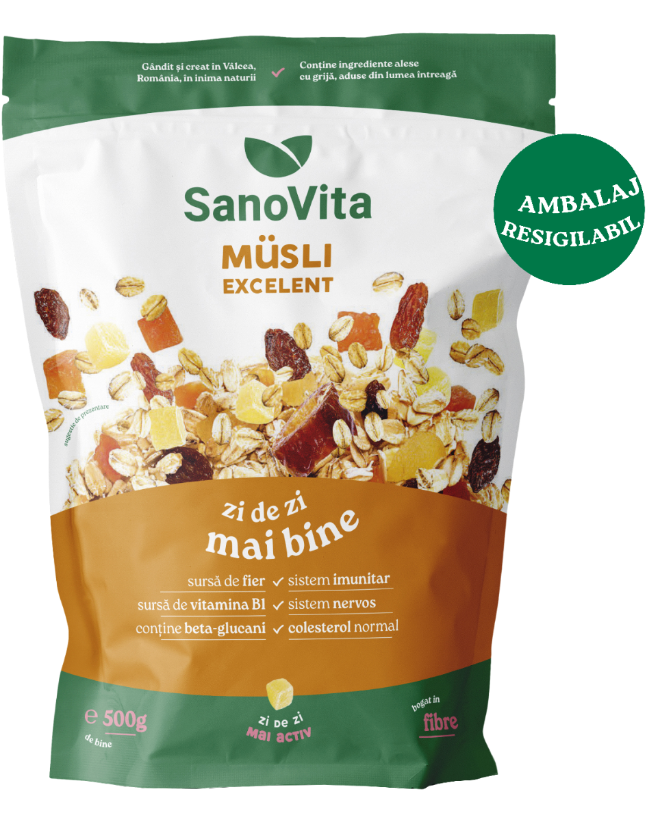 Musli Excelent, 500g, SanoVita