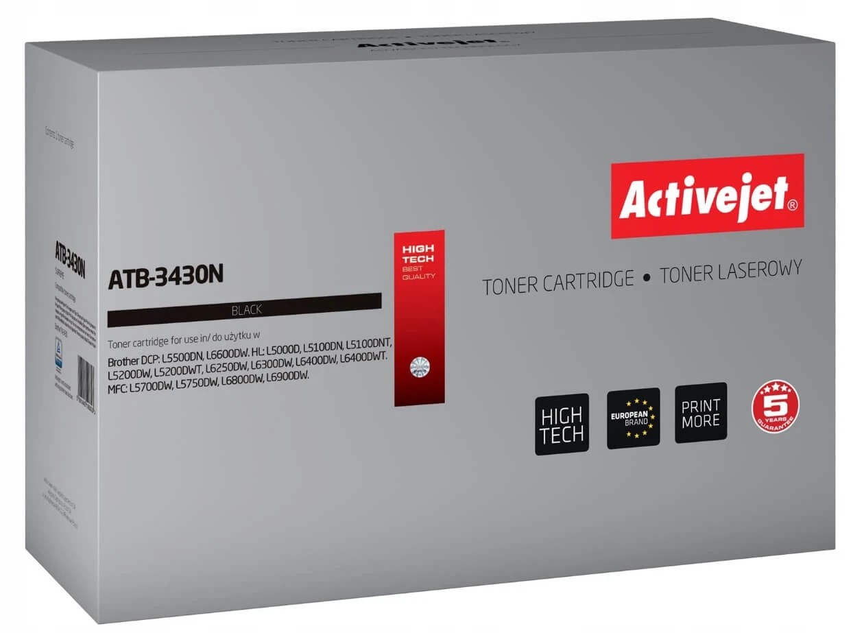 ActiveJet BROTHER ATB-3430N TN-3430 3000 pagini toner negru