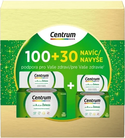Centrum AZ Multivitamine, pachet cadou 130 comprimate