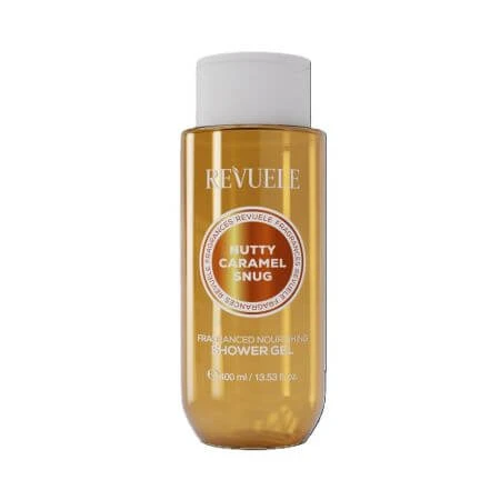 Gel de dus nutritiv Nutty Caramel Snug, 400 ml, Revuele