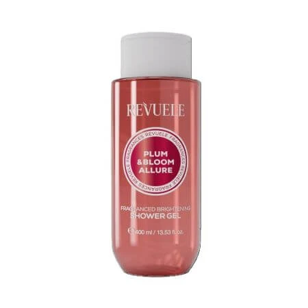 Gel de dus iluminator Plumb & Bloom Allure, 400 ml, Revuele