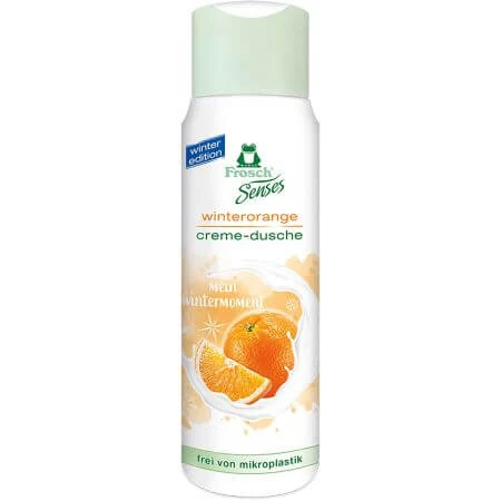 Gel de dus cu portocala Winter Orange, 300 ml, Frosch