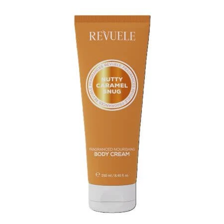 Crema nutritiva pentru corp Nutty Caramel Snug, 250 ml, Revuele