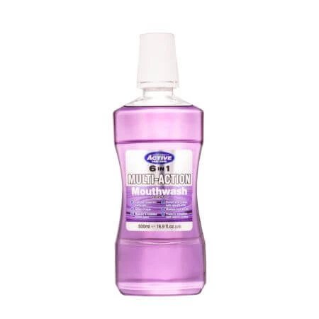 Apa de gura 6 in 1 Multi Action, 500 ml, Beauty Formulas