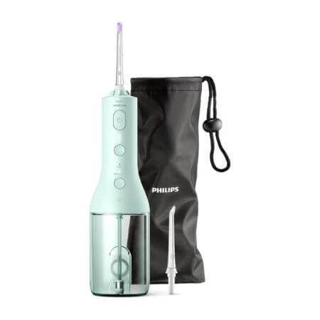 Dus bucal portabil Philips Sonicare Power Flosser 3000, Verde, Philips