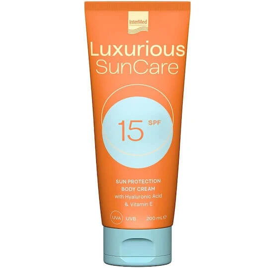 InterMed Luxurious Suncare Cremă Antisolară pentru Corp SPF15 200ml