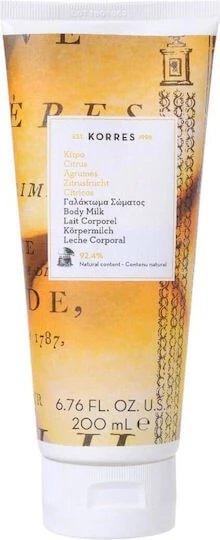 Korres Citrus Loțiune hidratant pentru corp 200ml