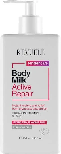 Revuele Tender Care Active Repair Milk hidratant pentru corp cu Uree pentru piele uscată/foarte uscată 250ml