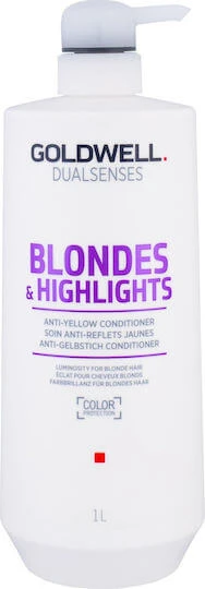 Goldwell Dualsenses Blondes Highlights Balsam Menținerea Culorii pentru Vopsit Păr 1000ml