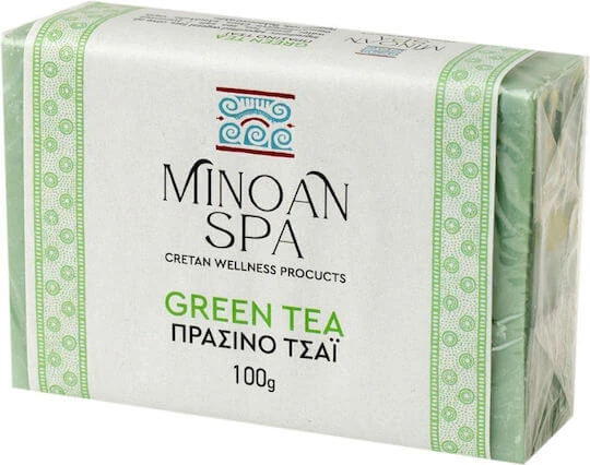 Minoan Spa Baton de săpun pentru Corpul Ceai verde 100gr